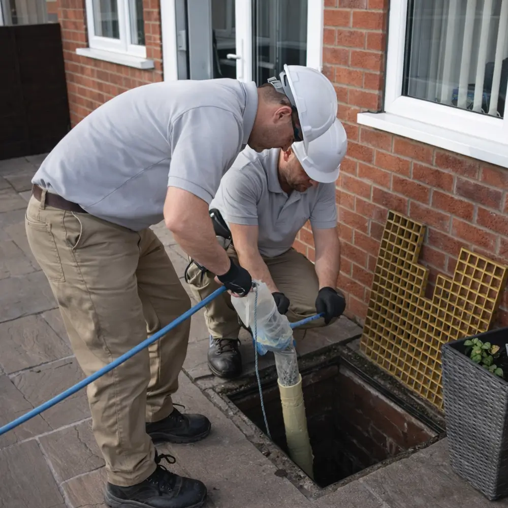 Blocked drain repair service in Aylesbury